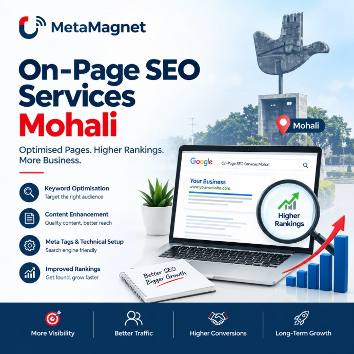 On-Page SEO Services Mohali - Meta Magnet